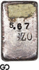 US Mint San Francisco 5.67 oz .9995 Fine Silver Ingot Bar #1390 Vintage Bullion