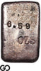 San Francisco Mint 6.59 oz .9995 Fine Silver Ingot Bar #1721-6 Vintage Bullion