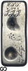Vintage Silver Bar 1.71 oz .999 Fine Silver Bullion W.L.L. to J.J.J. Aug 1890