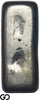 Vintage Silver Bar 1.71 oz .999 Fine Silver Bullion W.L.L. to J.J.J. Aug 1890