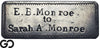 C. Wiegand Assayer Gold & Silver Ingot Bar 2.10 oz Fine E.B. Monroe Rare