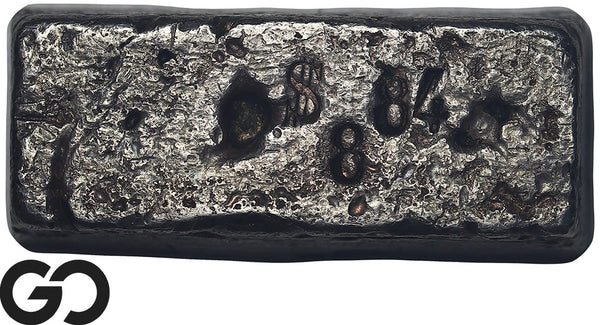 Hand Poured Silver Bar Fine Silver Bullion $8.84 Monetized Loaf Bar