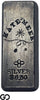 Kate Meek Hand Poured Silver Bar 5.30 oz .950 Fine Silver Bullion