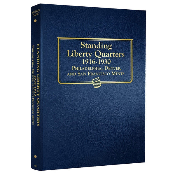 Whitman Harris Standing Liberty Quarters Album, 1916-1930