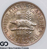 1936 Wisconsin Commemorative Half Dollar NGC MS-65 ** Old NGC 'Fatty' Holder